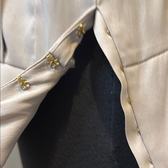 Ann Taylor Women's 8 Tank Top with Orange and Gray Design - Picture 4 of 7